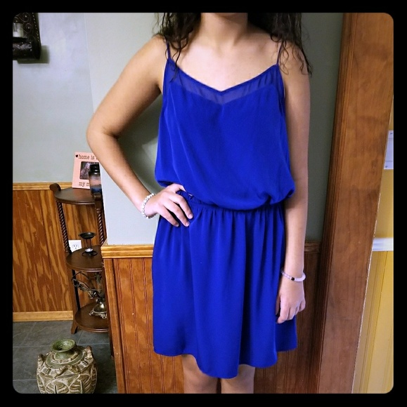 Beautiful Blue Express Dress - Picture 1 of 6